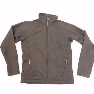 Columbia Soft Shell High Neck Zip Fleece Jacket M